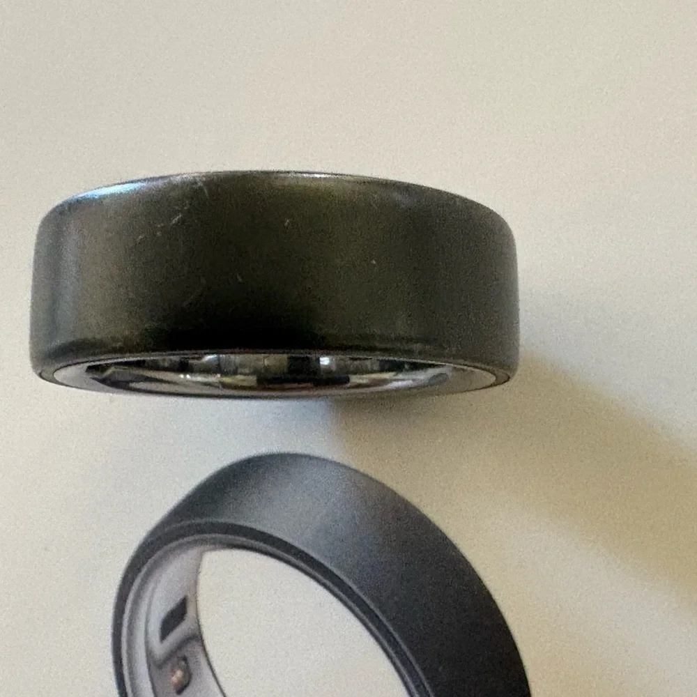 Smart Wellness Ring in Black - Advanced Sleep & Activity Tracker